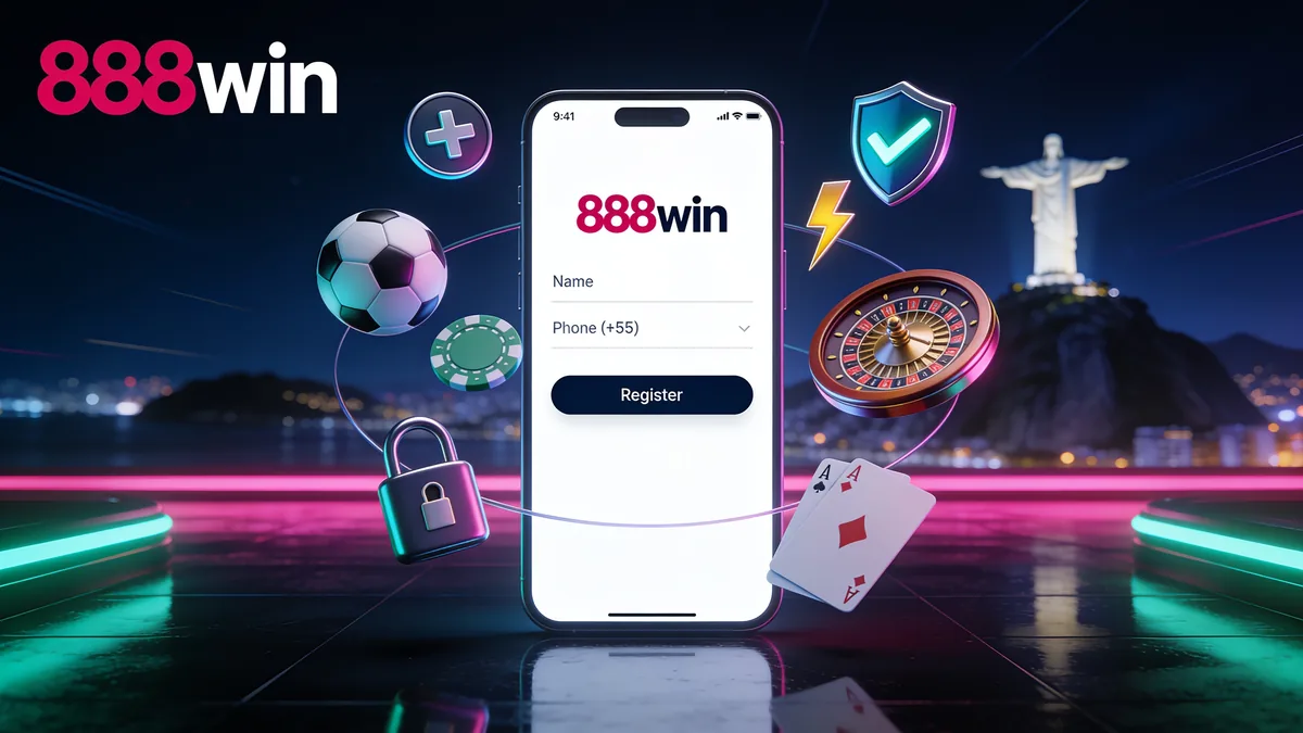Como Criar sua Conta no 888win? para jogadores no Brasil