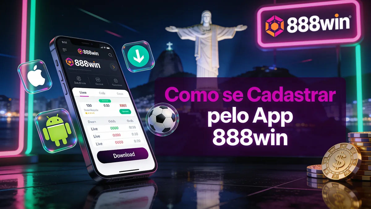 Como se Cadastrar pelo App 888win para jogadores no Brasil